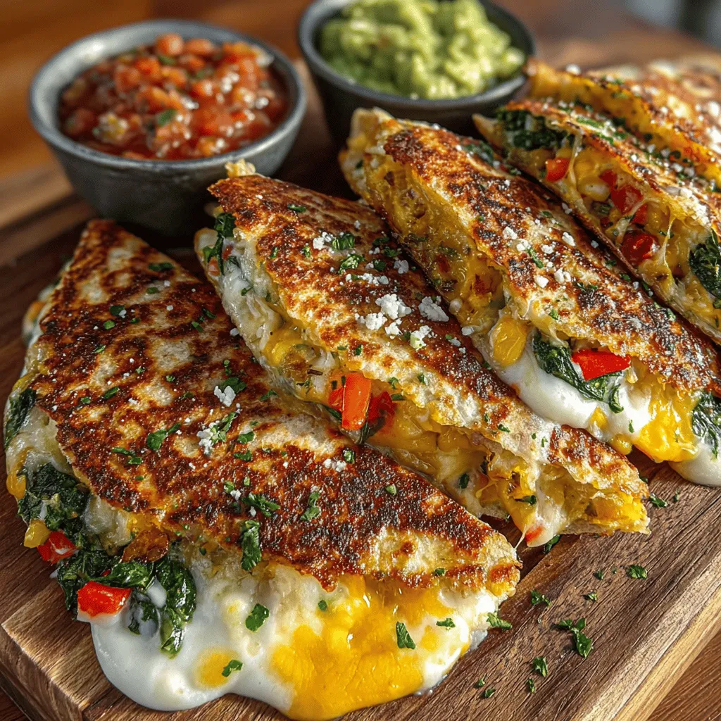 In recent years, quesadillas have surged in popularity, establishing themselves as a go-to meal option for busy individuals and families alike. Their adaptability allows for endless variations, making them suitable for any occasion—from quick lunches to elaborate dinners. The Cheesy Veggie Delight Quesadillas stand out as a particularly appealing choice, offering a healthy and flavorful alternative that caters to the needs of both vegetarians and health-conscious eaters. With a medley of wholesome ingredients, these quesadillas are not only satisfying but also packed with nutritional benefits.
