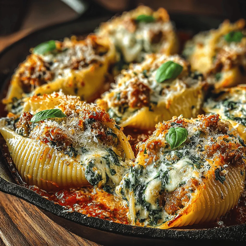 If you're in search of a dish that embodies comfort and warmth, look no further than savory sausage and spinach stuffed shells. This delightful recipe is a perfect representation of Italian cuisine, marrying rich flavors and hearty ingredients into one satisfying meal. Stuffed pasta dishes have a long-standing tradition in Italian households, often passed down through generations, and the stuffed shells variation stands out for its ease of preparation and irresistible taste.