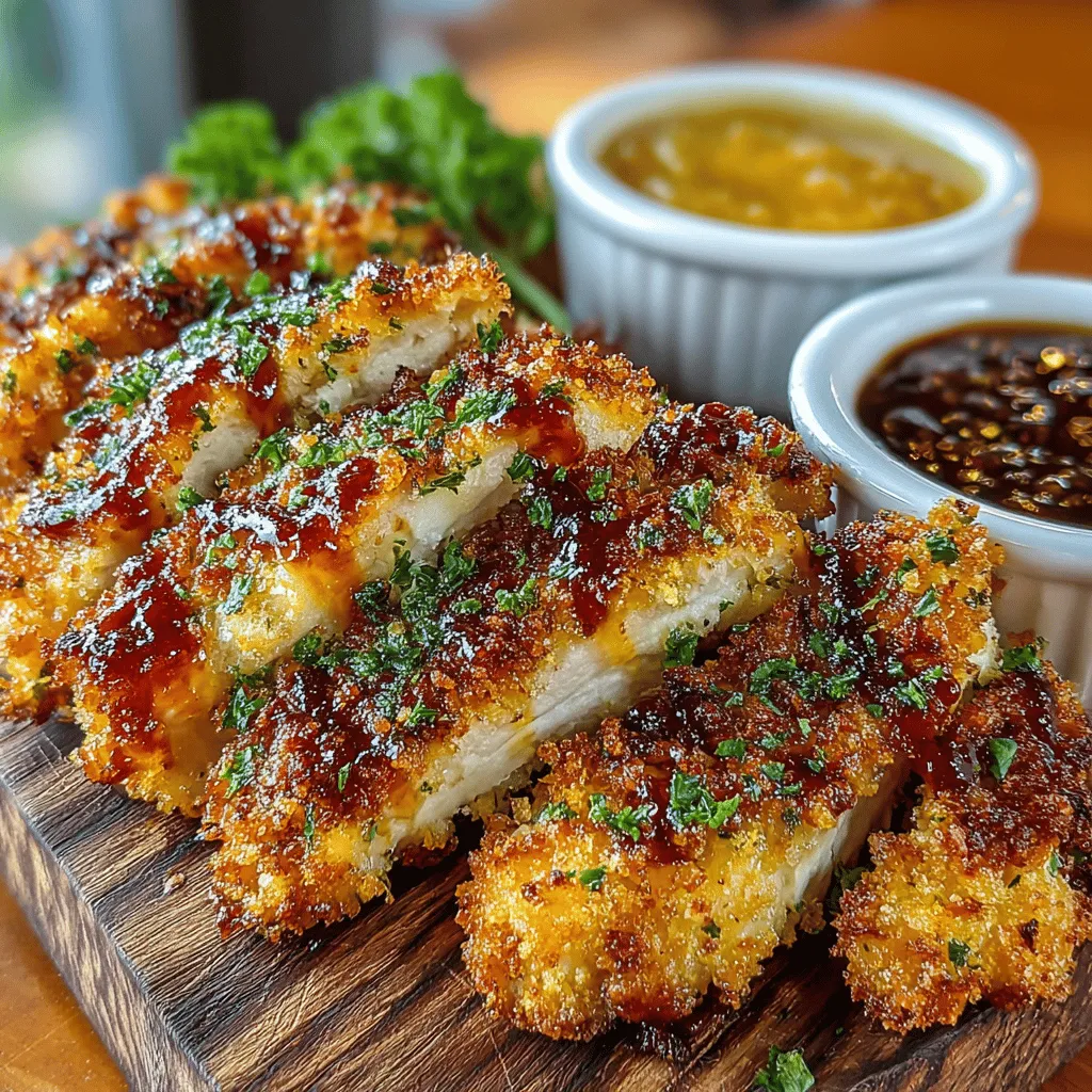 Baked chicken tenders have gained immense popularity as a healthier alternative to traditional fried chicken. They offer the same crispy texture that many love, but without the excess oil and calories. This recipe for Crispy Baked Chicken Tenders with Sweet & Spicy Dipping Sauce is not only delicious but also family-friendly, making it a perfect choice for both kids and adults. The combination of crunchy, golden-brown chicken tenders paired with a flavorful dipping sauce that balances sweet and spicy flavors will surely please any palate.