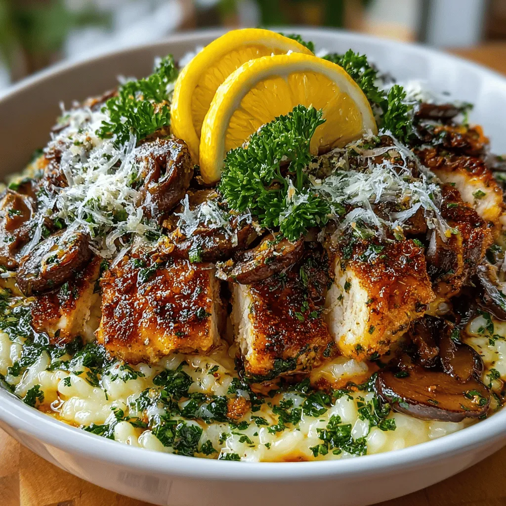 When it comes to comfort food that is both satisfying and nourishing, few dishes can rival the Herbed Chicken and Mushroom Risotto Bowl. This delightful meal combines succulent, herb-infused chicken with creamy risotto, enhanced by the earthy flavors of mushrooms. Whether you are preparing a weeknight dinner for your family or a special meal for friends, this dish appeals to a wide audience, making it a versatile choice for various occasions.