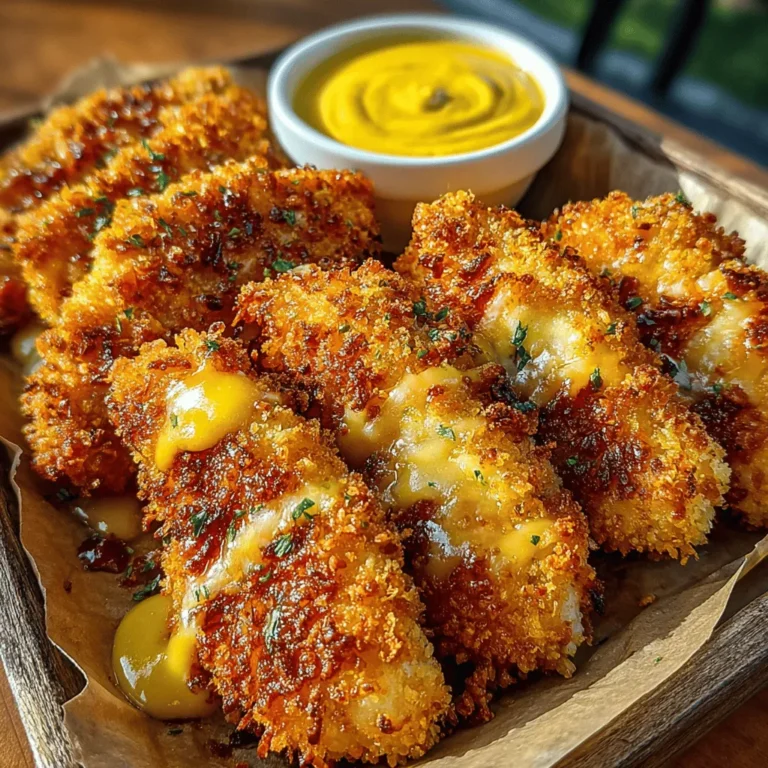 In the world of comfort food, few dishes can compare to the satisfying crunch of perfectly baked chicken tenders. This recipe for Crunchy Chicken Bliss not only delivers a crispy exterior and juicy interior but also pairs beautifully with a homemade honey mustard sauce. Ideal for family dinners, game day snacks, or even meal prep, this dish is sure to become a favorite in your household. In this article, we will explore the secrets to achieving the ultimate chicken tenders, from marinating to baking, alongside a delightful dipping sauce that elevates the flavor profile.