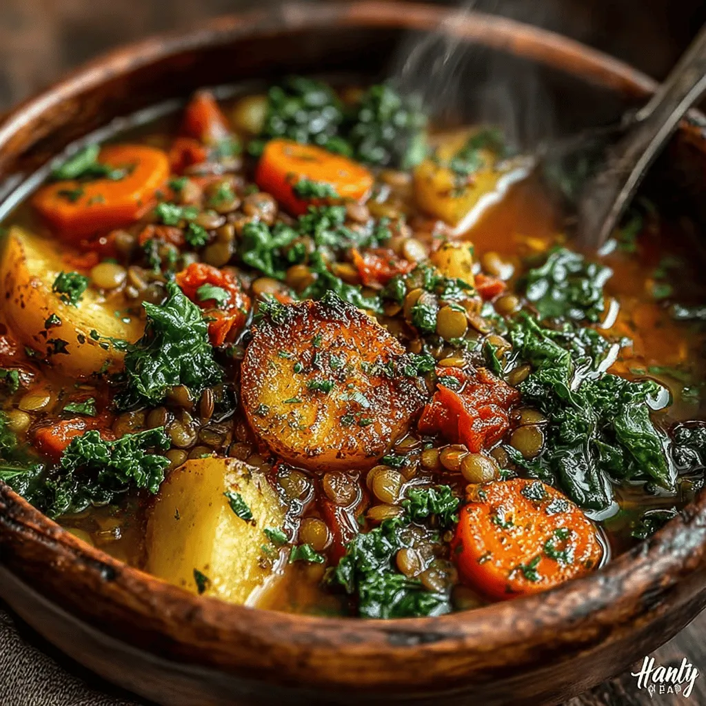 Lentils are the star of this soup, and for good reason. They are a powerhouse of nutrition, offering high levels of protein and fiber, making them an excellent choice for those seeking a satisfying yet healthy meal. Lentils are low in fat and rich in essential nutrients like iron, folate, and magnesium, contributing to overall well-being. Their ability to absorb flavors makes them a versatile ingredient, enhancing the taste of any dish they grace.