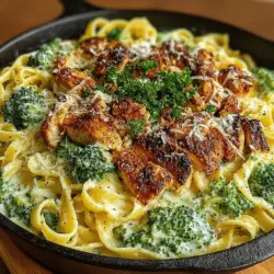 Creamy Chicken and Broccoli Alfredo Skillet: The Perfect Comfort Food