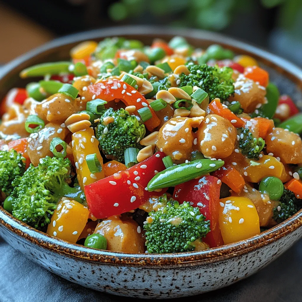 Stir-frying is a quick and healthy cooking method that has gained popularity for its ability to deliver vibrant flavors and maintain the nutritional integrity of ingredients. Incorporating more vegetables into your diet is not only beneficial for your health but also enhances your culinary repertoire. The Crunchy Veggie Delight Stir-Fry is an excellent example of how to achieve this balance. With its perfect blend of colors, textures, and flavors, this dish appeals to both vegetarians and those looking to reduce their meat consumption without sacrificing taste.