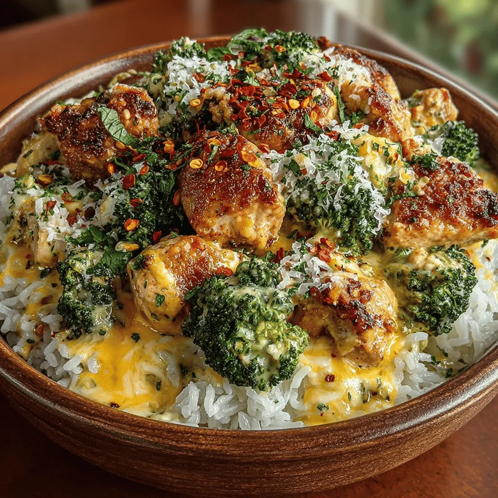 Explore the delightful combination of flavors and textures in this Cheesy Broccoli and Chicken Rice Bowl. This recipe is not just a meal; it’s a wholesome experience that brings together tender chicken, vibrant broccoli, and creamy cheeses over a bed of fluffy jasmine rice. Perfect for busy weeknights or a cozy family dinner, this dish is packed with nutrients and flavor, making it a favorite for both adults and children alike. In this article, we will break down the recipe, discuss its nutritional benefits, and explore variations to suit different tastes and dietary needs.