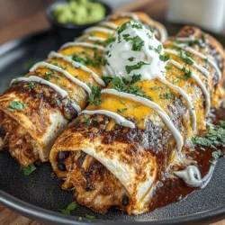 Cheesy Delight Chicken Enchiladas are a mouthwatering twist on a classic Mexican dish that brings together the comforting flavors of shredded chicken, black beans, and melting cheese, all wrapped in soft corn tortillas. Topped with a rich enchilada sauce and a creamy avocado sauce, these enchiladas are perfect for family dinners, gatherings, or even a cozy night in. This article will guide you through a detailed recipe, ensuring you create a dish that is not only delicious but also visually stunning. We will explore the ingredients, step-by-step preparation, and tips for making these enchiladas a standout meal.
