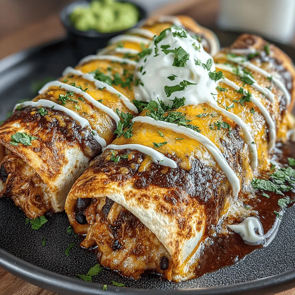 Cheesy Delight Chicken Enchiladas are a mouthwatering twist on a classic Mexican dish that brings together the comforting flavors of shredded chicken, black beans, and melting cheese, all wrapped in soft corn tortillas. Topped with a rich enchilada sauce and a creamy avocado sauce, these enchiladas are perfect for family dinners, gatherings, or even a cozy night in. This article will guide you through a detailed recipe, ensuring you create a dish that is not only delicious but also visually stunning. We will explore the ingredients, step-by-step preparation, and tips for making these enchiladas a standout meal.