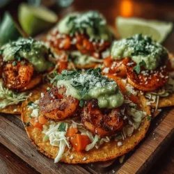 Discover the vibrant flavors of Spicy Shrimp Tacos with Creamy Avocado Lime Sauce, a dish that brings together the succulent taste of shrimp and the fresh zest of lime in a delightful taco format. This recipe is perfect for a quick weeknight dinner or a festive gathering, offering a satisfying blend of spices and creamy texture that is sure to impress your family and friends. In this article, we will explore the ingredients, step-by-step preparation, and the reasons why this dish is not only delicious but also a healthy choice for any meal.