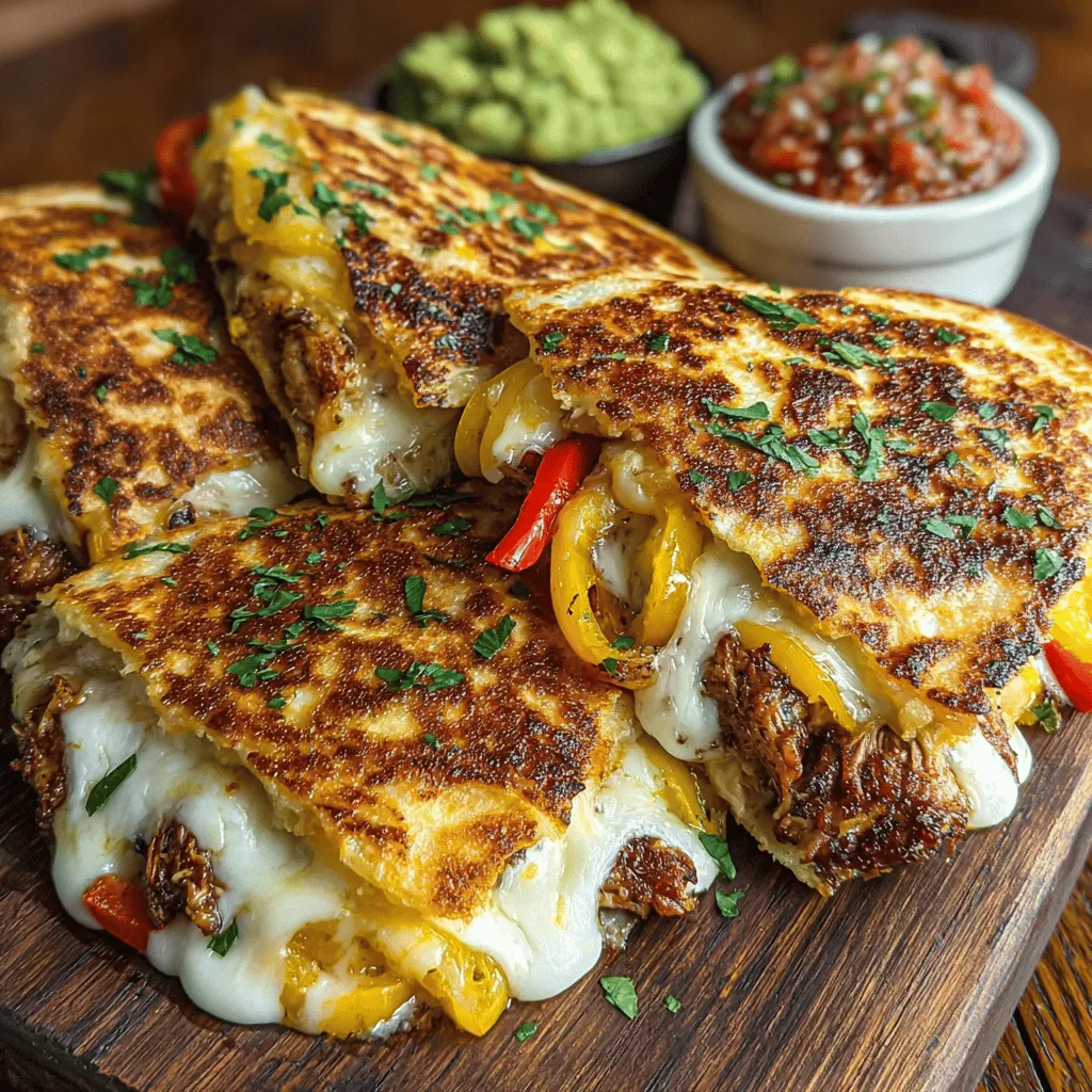 Flavorful Chicken Fajita Quesadillas