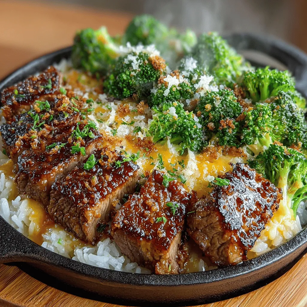 Cheesy Beef and Broccoli Delight is a mouthwatering dish that perfectly marries the savory flavors of tender beef, crisp broccoli, and gooey melted cheese. This recipe not only offers a delightful fusion of tastes but also provides a nutritious balance, making it an excellent choice for families or anyone looking to create a comforting meal on a busy weeknight. The combination of protein, vegetables, and dairy makes this dish not only satisfying but also easy to prepare, ensuring that even novice cooks can master this delicious meal.