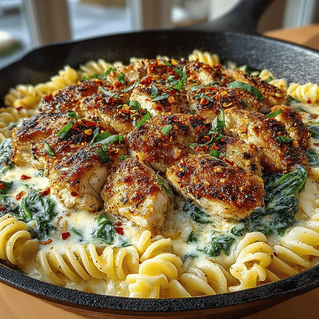 In the world of quick and delicious meals, few dishes can compete with a creamy chicken and spinach pasta skillet. This one-pot recipe not only simplifies cooking but also delivers a hearty and comforting experience. Perfect for busy weeknights or leisurely weekends, this dish combines tender chicken, fresh spinach, and flavorful pasta enveloped in a rich cream sauce. Whether you are cooking for family or entertaining friends, this creamy chicken and spinach pasta is sure to impress.