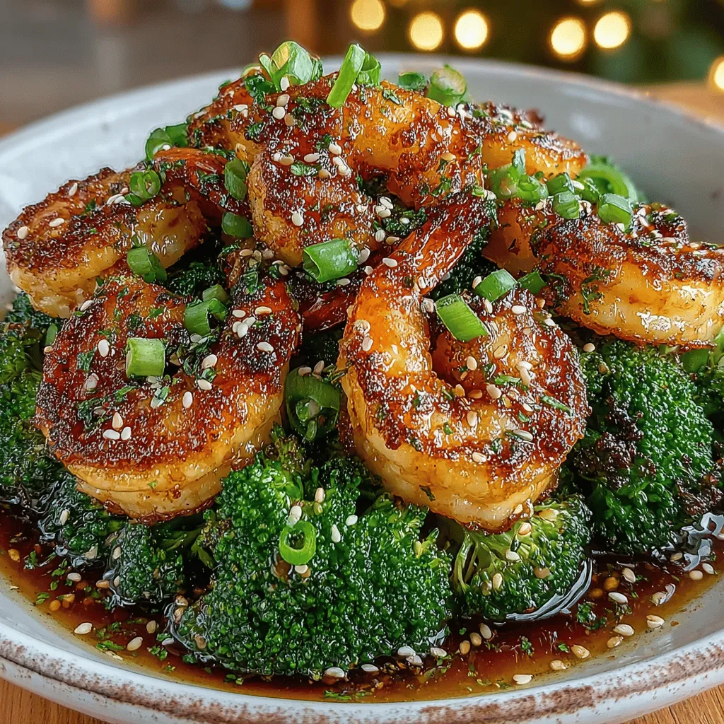 Sweet and Savory Honey Garlic Shrimp with Broccoli is a delightful dish that perfectly balances flavors while providing a quick and healthy meal option. The natural sweetness of honey complements the savory notes of soy sauce and the vibrant freshness of broccoli. This dish is not only satisfying to the palate but also visually appealing, making it a favorite for both family dinners and entertaining guests.