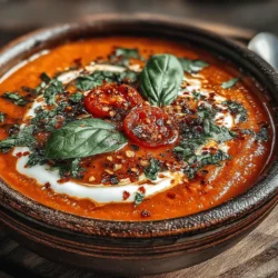 Cozy Creamy Tomato Basil Soup
